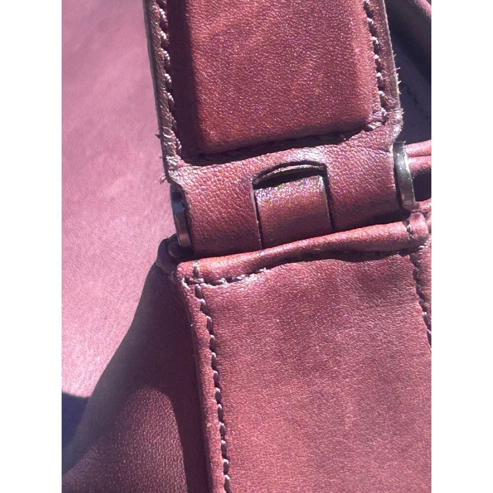 Vintage Coach 9180 Mahogany Leather Shoulder Bag Made in USA - Picture 8 of 12